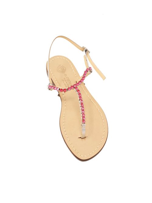 Jewel fuchsia sandals Da Costanzo | SWAROVSKISMALLFUCSIA